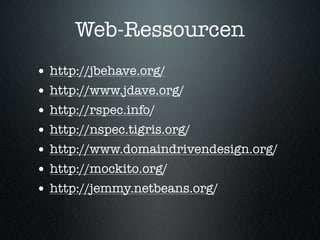 Behaviour-Driven Development