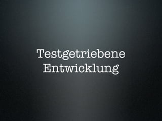 Behaviour-Driven Development