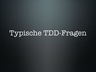 Behaviour-Driven Development