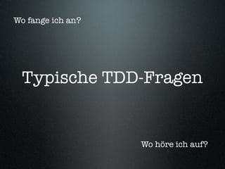 Behaviour-Driven Development