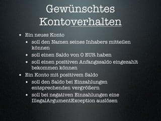 Behaviour-Driven Development