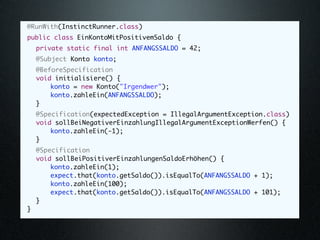 Behaviour-Driven Development