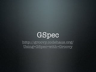 Behaviour-Driven Development