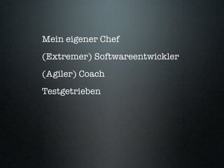 Behaviour-Driven Development