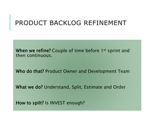Scrum + Behavior Driven Development (BDD) - Colombo | PPTX