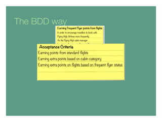 The BDD way
 