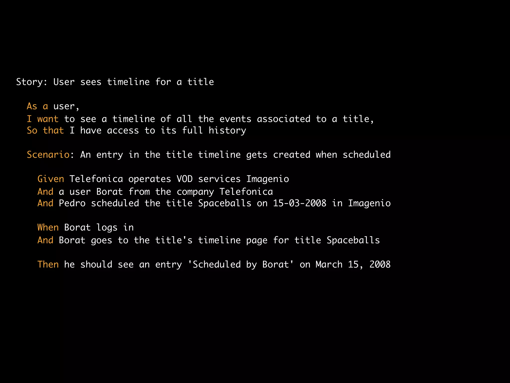 Bdd From The Trenches