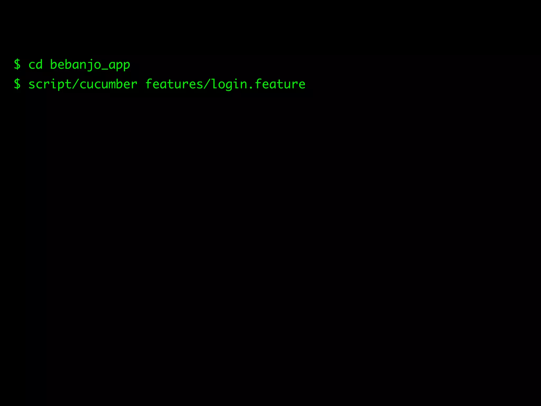 Bdd From The Trenches