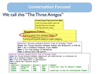 We call this “The Three Amigos”
Conversa>on	
  Focused
 