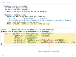 The testing pyramid
Unit Tests
Integration Tests
End-to-end Tests
 