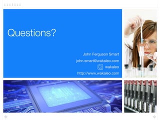 The business owner
tells the business
analyst what he wants
1
2
The business
analyst writes a
requirements
document
3
The developer
translates the
requirements
into software
4 The tester
translates the
requirements
into test cases 5 The technical
writer translates
the software
into functional
and technical
documentation
A traditional development process
How does it work?
 