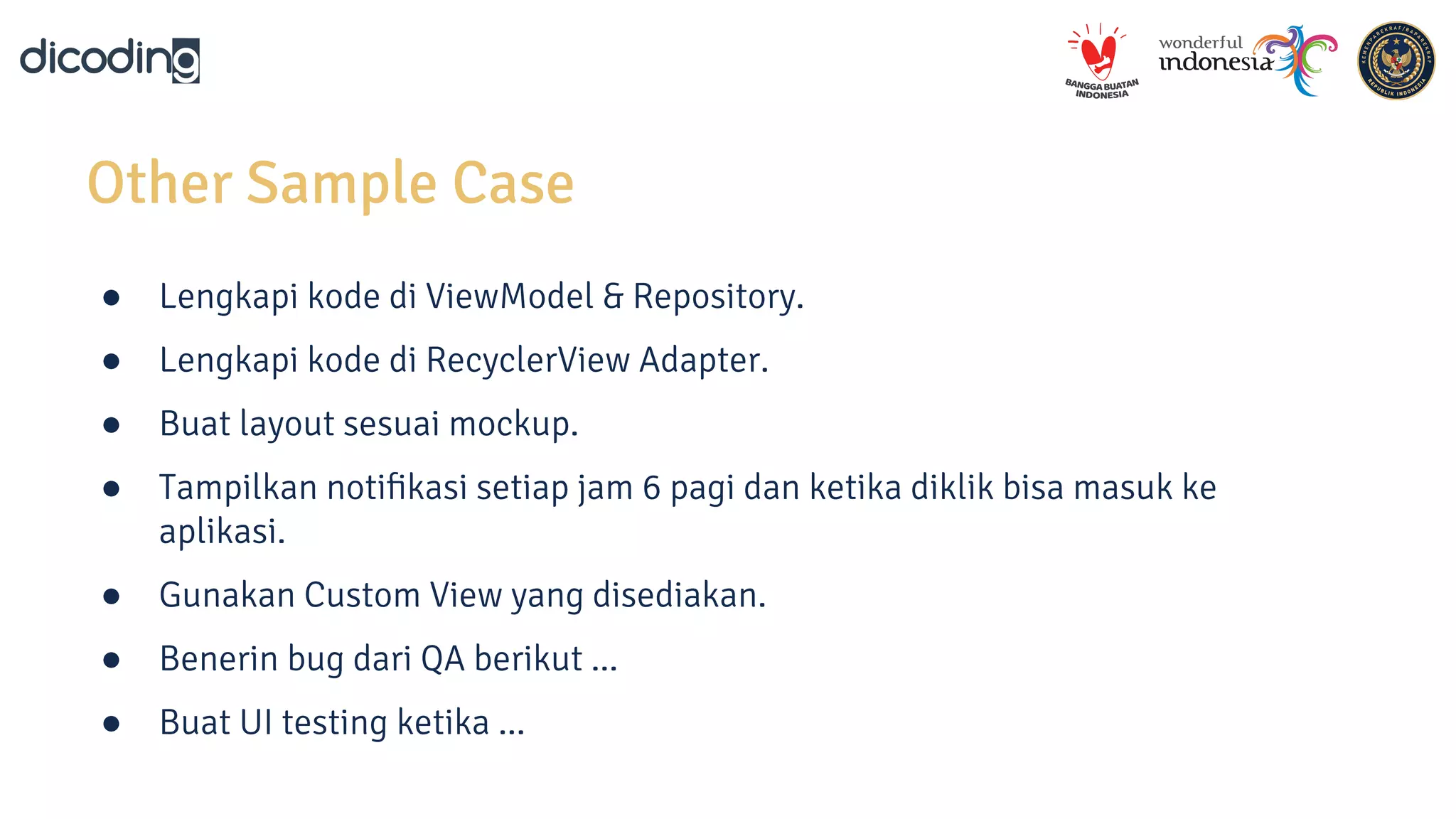 Persiapan Sebelum Ujian Sertifikasi Associate Android Developer - Ahmad ...