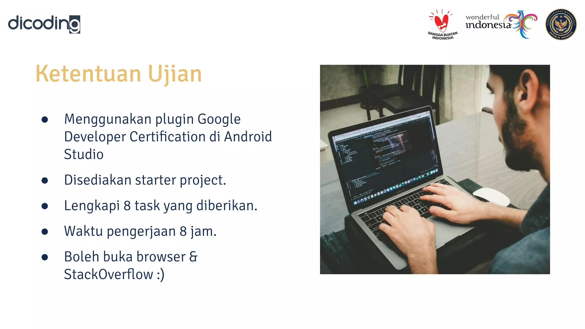 Persiapan Sebelum Ujian Sertifikasi Associate Android Developer - Ahmad ...