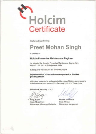 PME Certificate_PMS