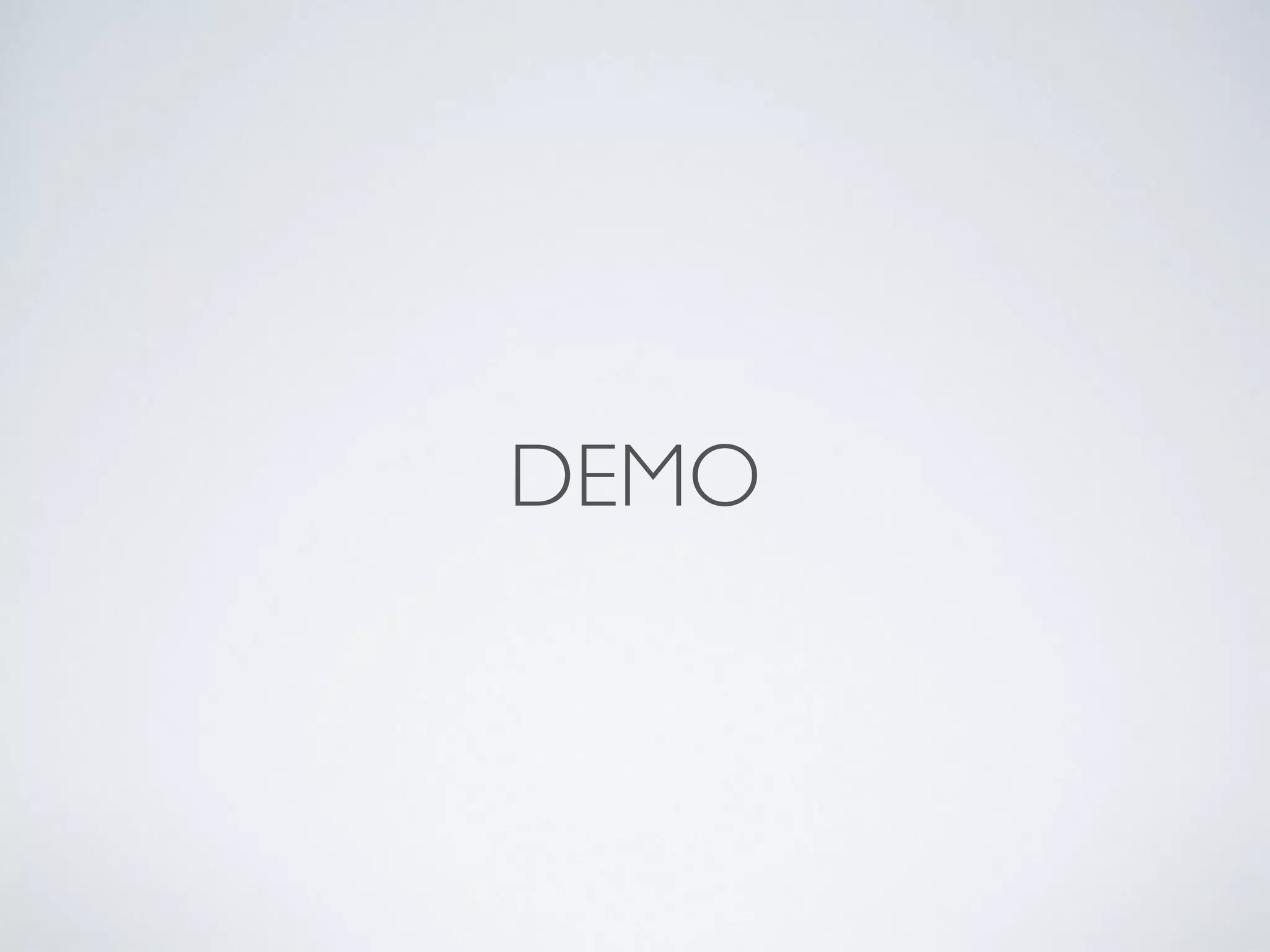 DEMO
 