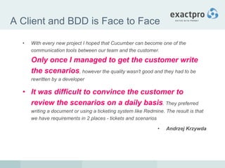 Behavior Driven Development Pros and Cons | PPT