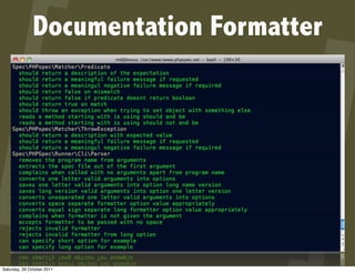 Documentation Formatter




Saturday, 29 October 2011
 