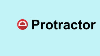 Protractor
 
