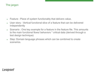 Behavior Driven Development by Example | PPT