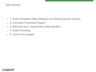 Behavior Driven Development by Example | PPT