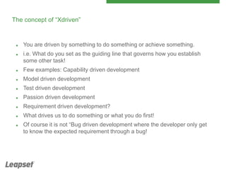 Behavior Driven Development by Example | PPT