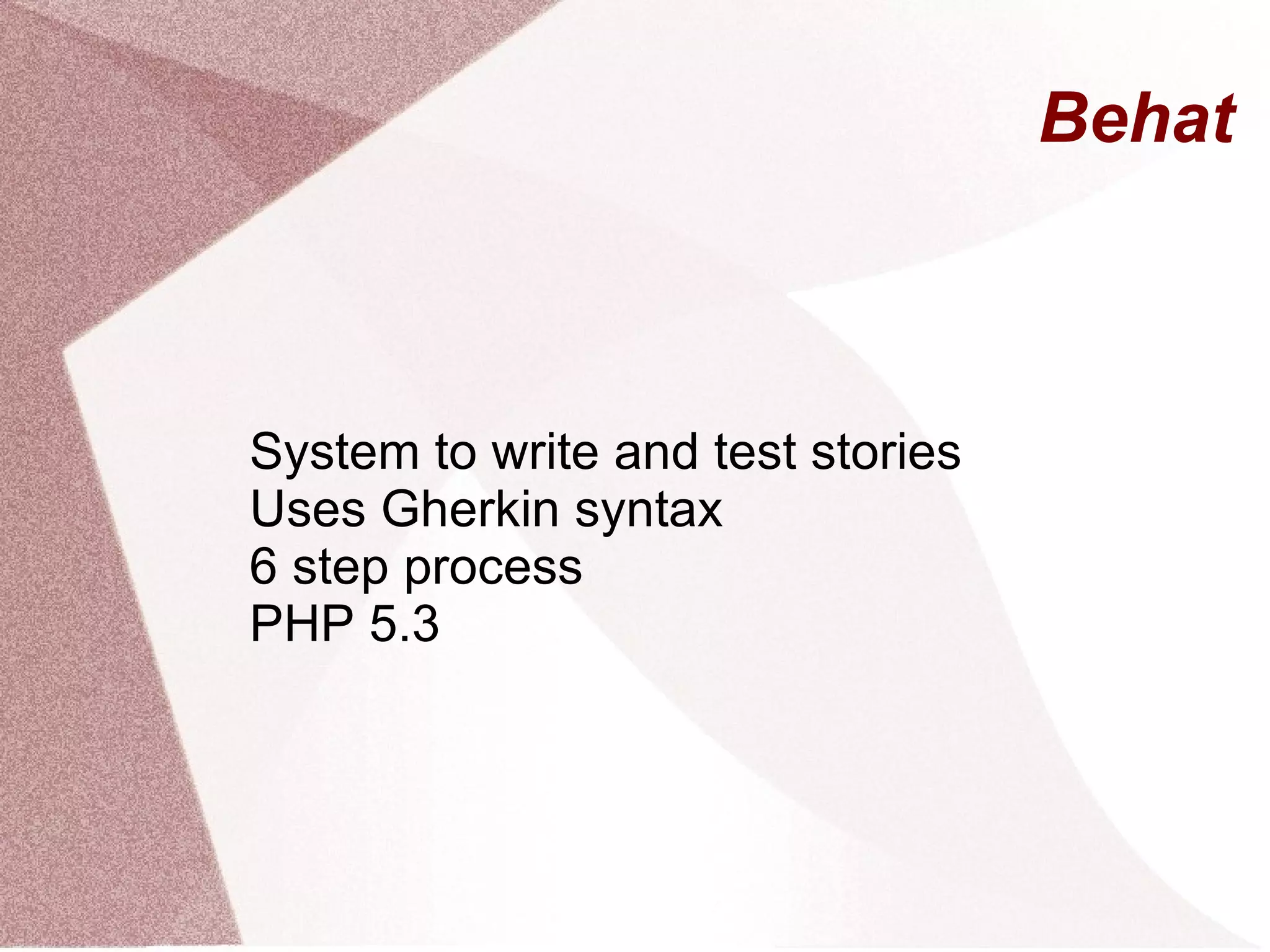 You know the test will be written 