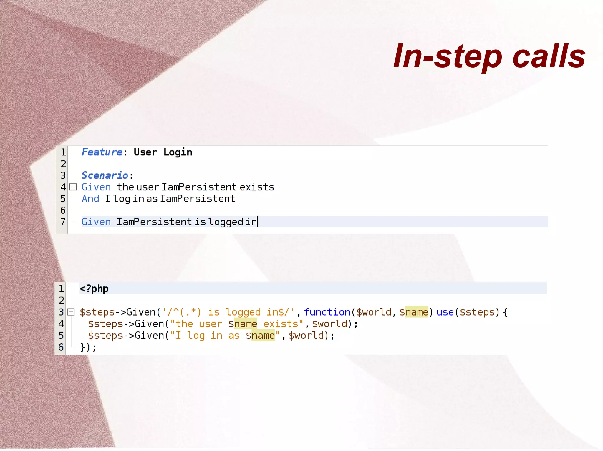 Wash, rinse, repeat Keep repeating the process  until all tests pass. 