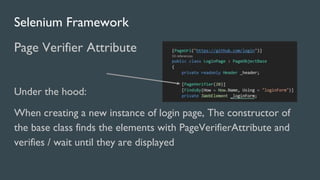 BDD with SpecFlow and Selenium | PPTX