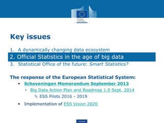 SC6 Workshop 1: Official Statistics in the Age of Big Data | PDF