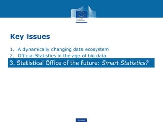 SC6 Workshop 1: Official Statistics in the Age of Big Data | PDF