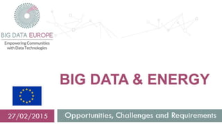 BigDataEurope - Big Data & Energy