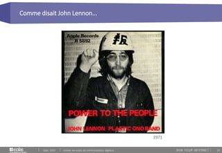 19
Comme disait John Lennon…
Sept. 2015 Utiliser les outils de communication digitaux
1971
 