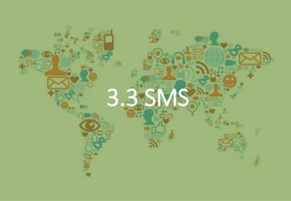 50
Evolution de l'internet
Sept. 2015 Utiliser les outils de communication digitaux
3.3 SMS
 