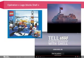 69
Opération « Lego blocks Shell »
Sept. 2015 Utiliser les outils de communication digitaux
 