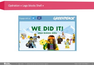 71
Opération « Lego blocks Shell »
Sept. 2015 Utiliser les outils de communication digitaux
 