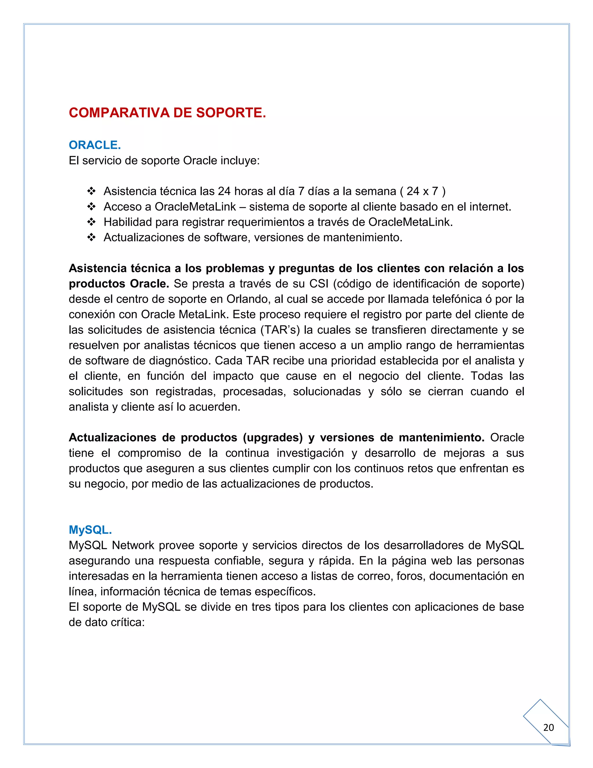 Bd eq. #3 actividad 2 unidad 2 comparacion oracle y mysql