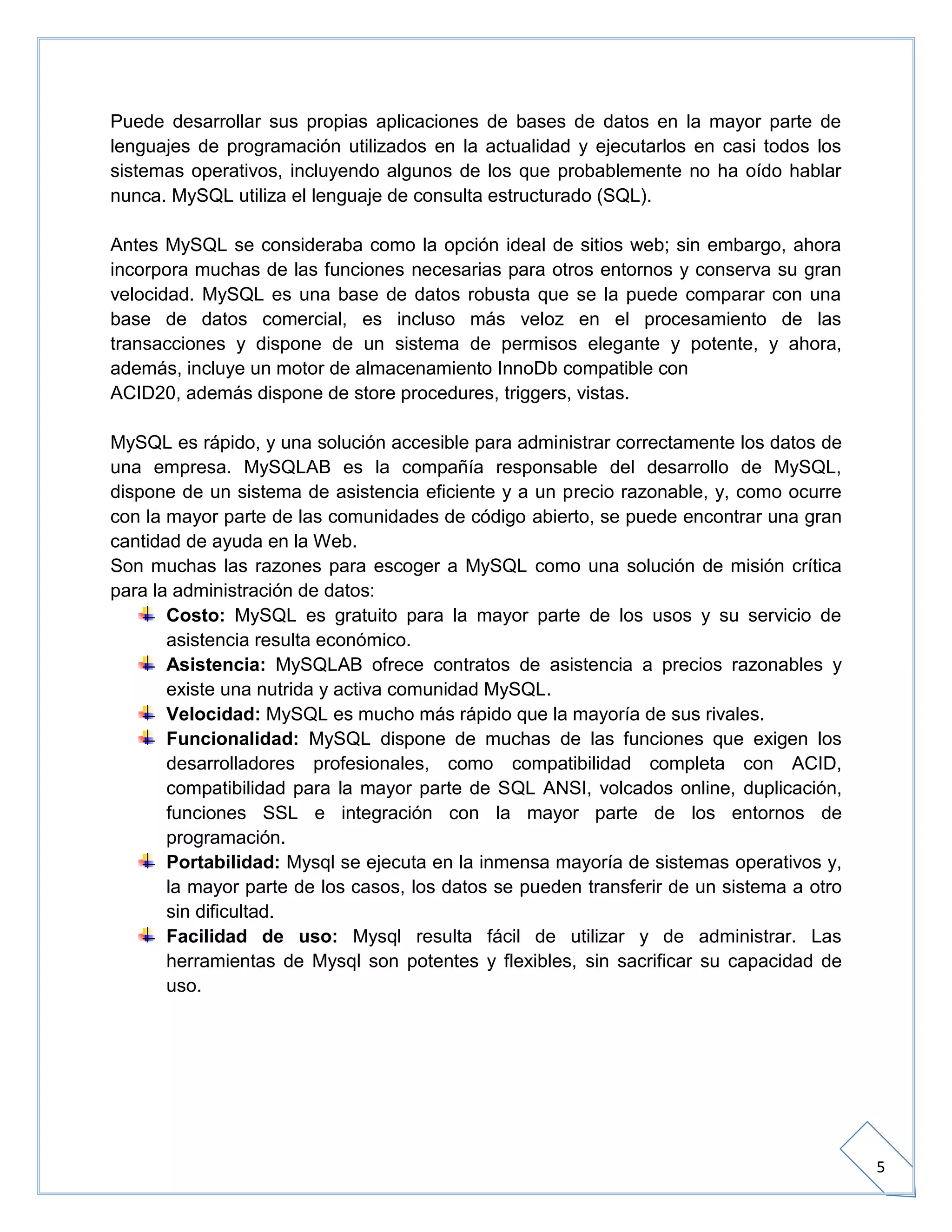 Bd eq. #3 actividad 2 unidad 2 comparacion oracle y mysql