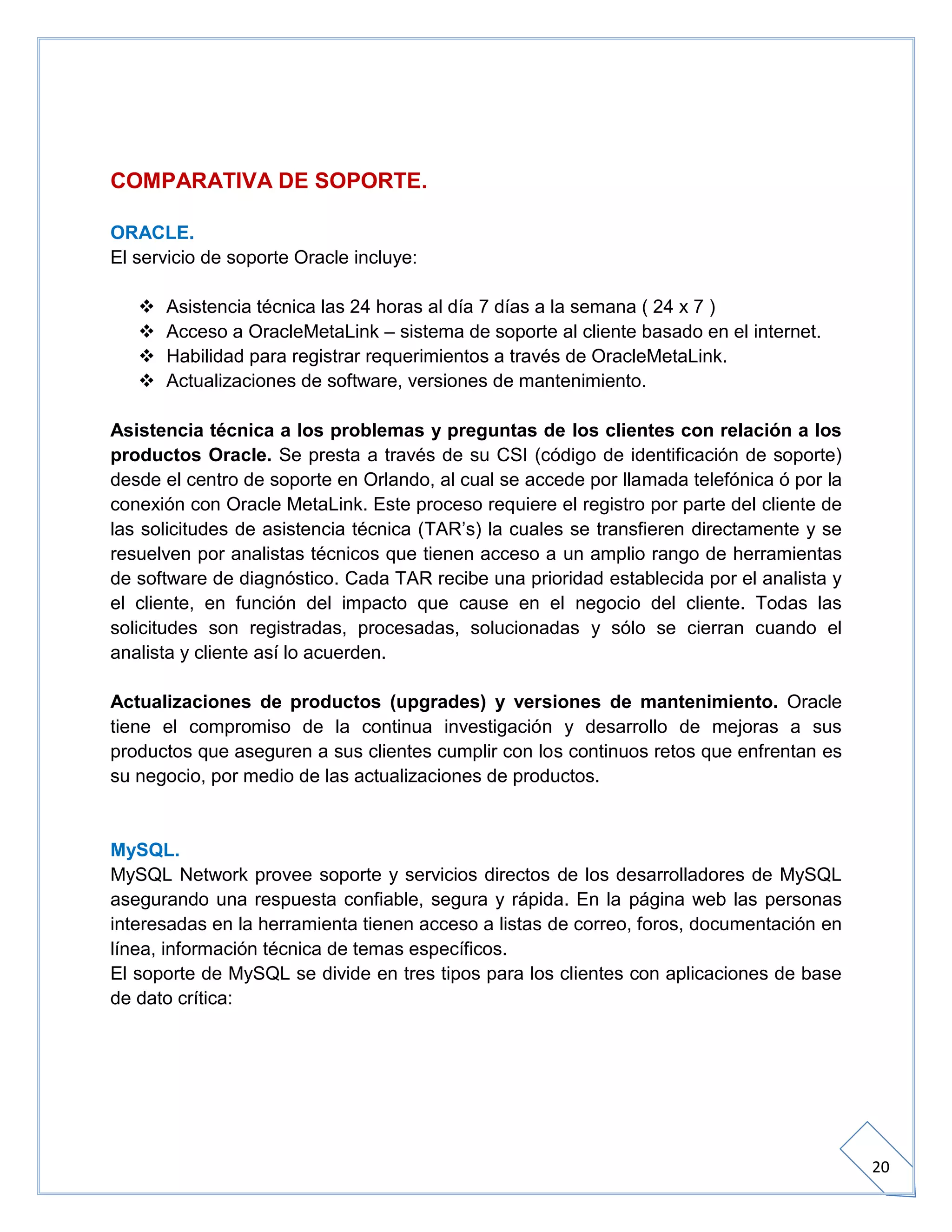 Bd eq. #3 actividad extra comparacion oracle y mysql