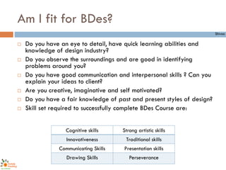 Bachelor of Design (BDes) | PDF