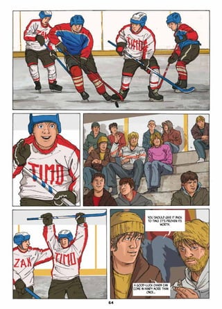 You should give it back
to Timo. It’s proven its
worth.
A good-luck charm can
come in handy more than
once…
64
 