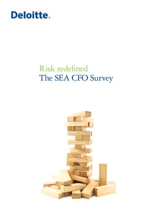 Risk redefined
The SEA CFO Survey
 
