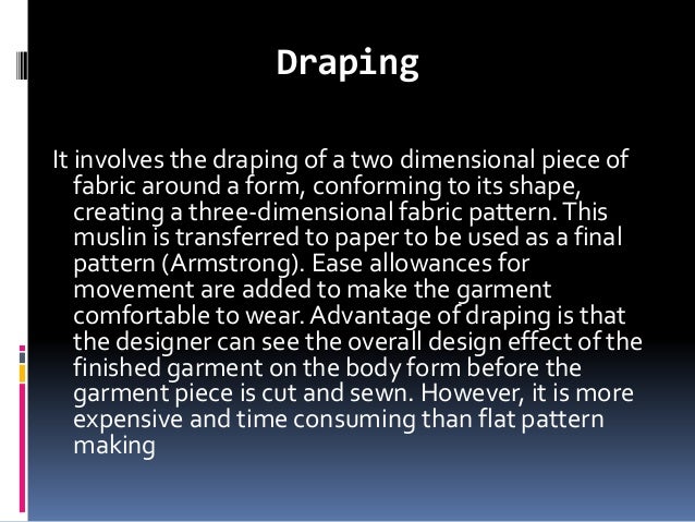 Bdft Ii D Pm Unit Iii Pattern Making Term