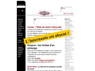 L’internaute est absent ! 
