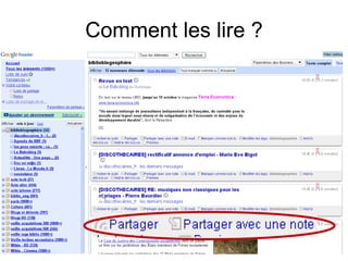Comment les lire ? 