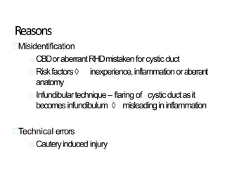Bile duct injuries | PPTX
