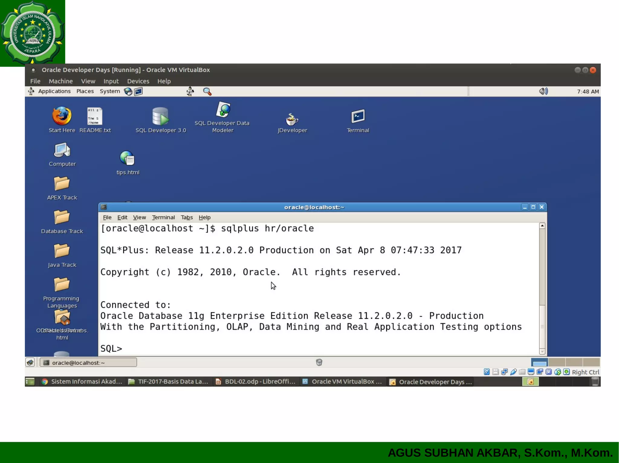 AGUS SUBHAN AKBAR, S.Kom., M.Kom.
 