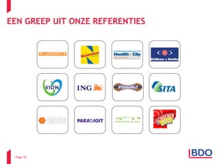 EEN GREEP UIT ONZE REFERENTIES  Page  