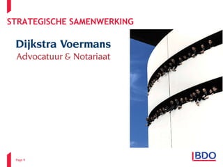 STRATEGISCHE SAMENWERKING Page  