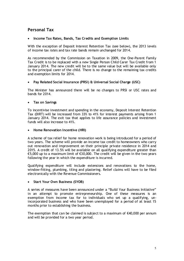 Bdo budget2014highlights