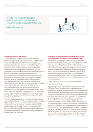 BDO Innsikt 2014: Utredning og analyse i offentlig sektor